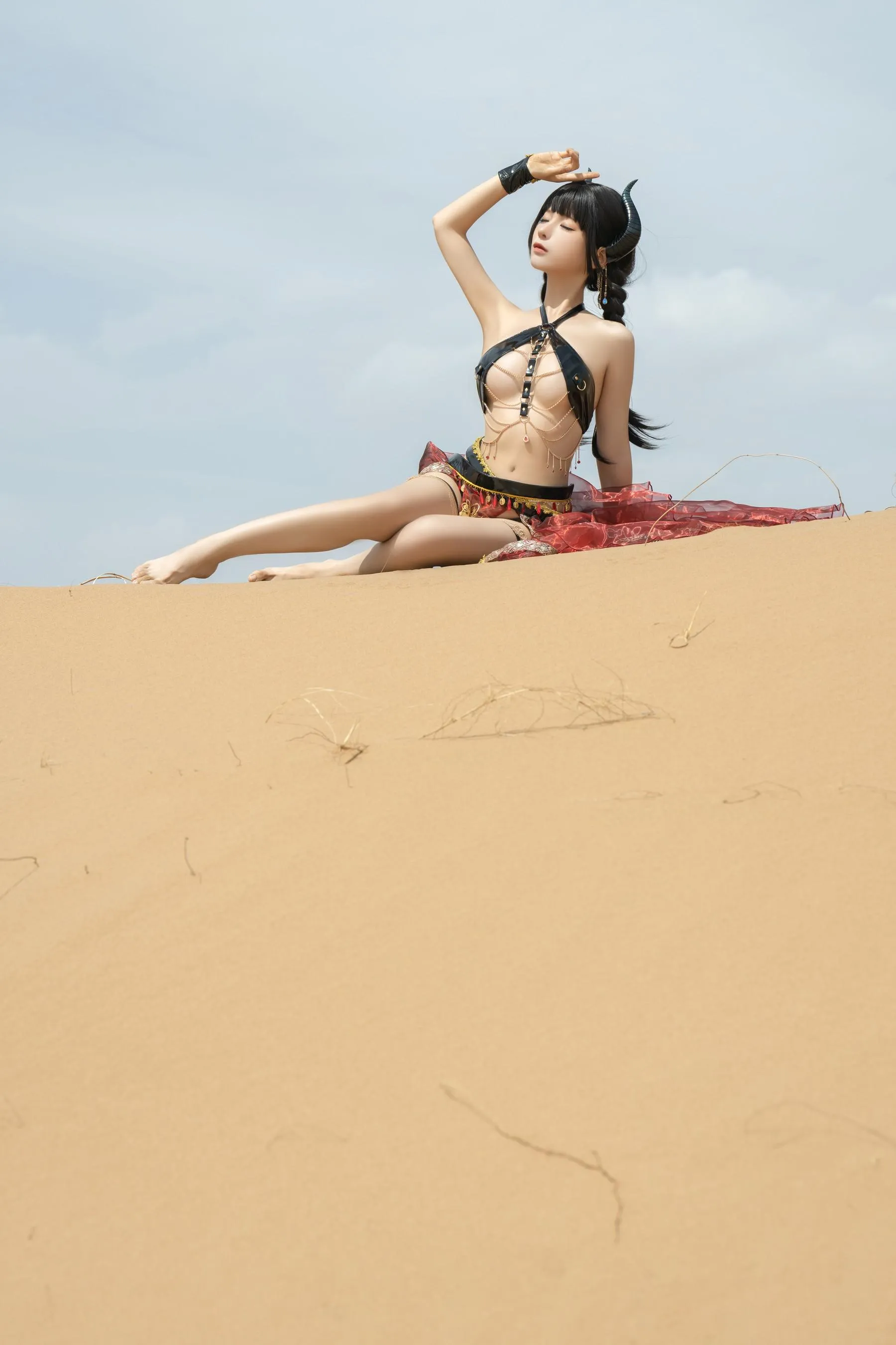蠢沫沫 – NO.244 沙漠魅魔 [10P]插图5